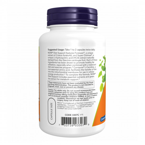 Now Foods Diet Support - 120 vcaps 2022-10-1709