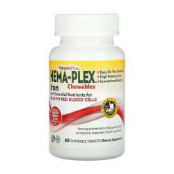 Hema-Plex - 60 chewable tabs