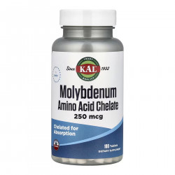 Molybdenum Amino Acid Chelate 250 mcg - 100 tabs