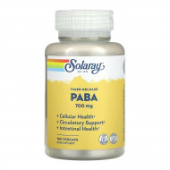 PABA 700mg - 100 vcaps