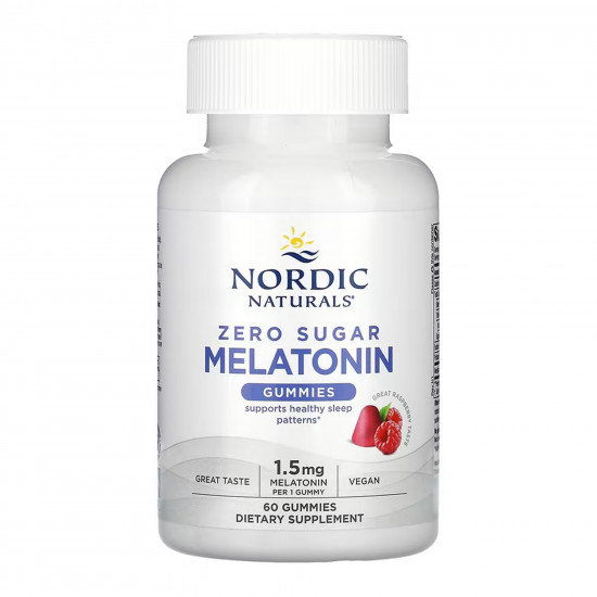 Nordic Naturals Zero Sugar Melatonin - 60 gummies (До 01.27) 2024-11-0502