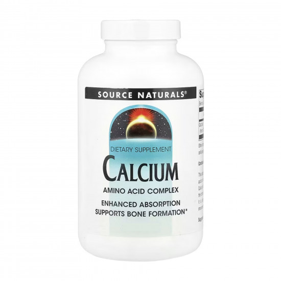 Source Naturals Calcium 200 mg - 100 tabs 2023-10-6488