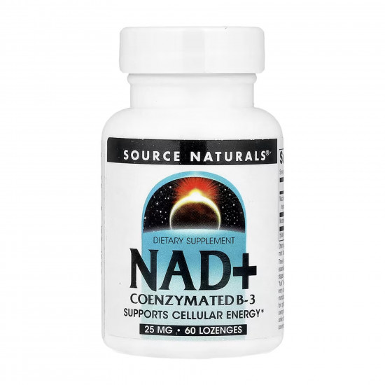 Source Naturals Coenzymated™ B-3 25 mg Peppermint - 60 lozenges 2023-10-6142