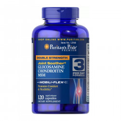 Double Strength Glucosamine, Chondroitin & MSM Joint Soother® - 120 caps