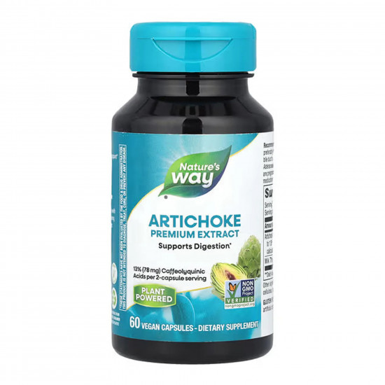 Nature's Way Artichoke Supports Digestion - 60 vcaps 2022-10-0610