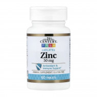 Zinc Chelated 50 mg - 60 tabs (Пошкоджена банка)