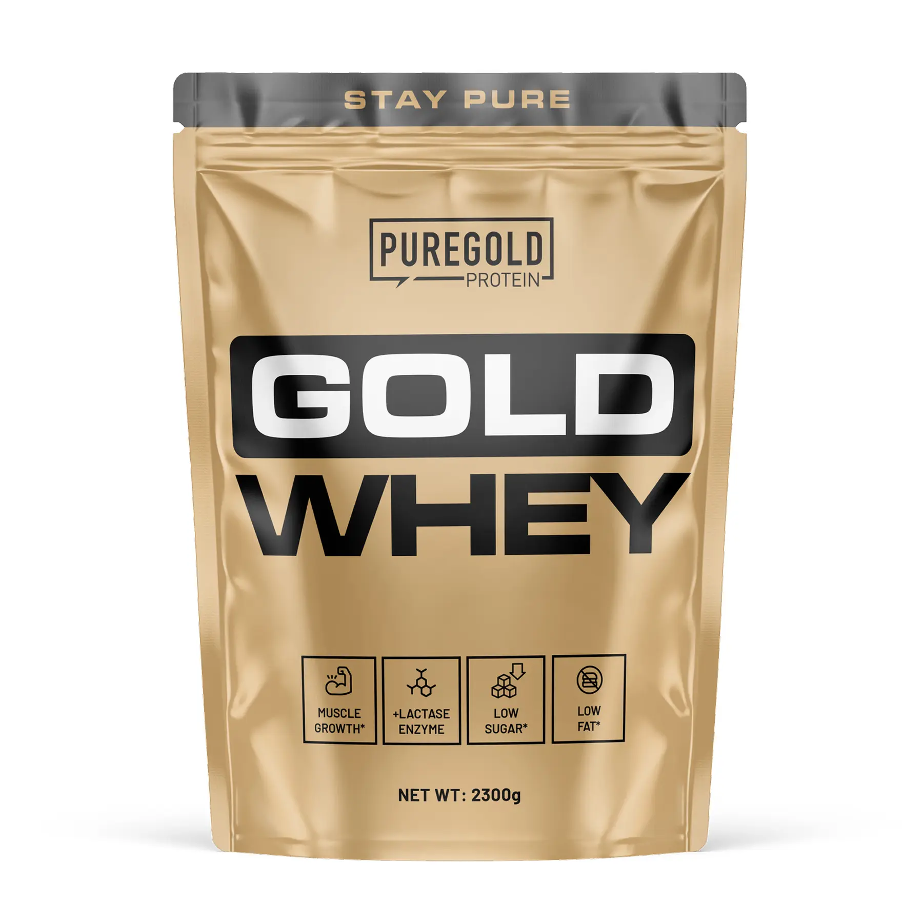 Pure Gold Whey Protein - 2300g Creamy Cappuccino 2023-10-7356