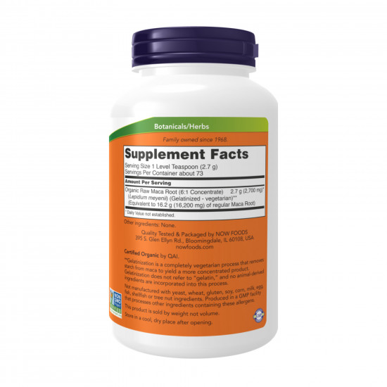 Maca Pure Powder 6:1 Concentrate - 198g Maca Pure Powder 6:1 Concentrate - 198g