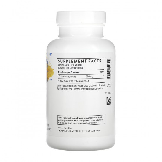 Undecylenic Acid - 250 caps Undecylenic Acid - 250 caps