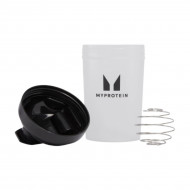 Plastic Shaker - 600ml Clear Black