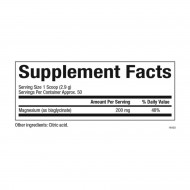 Magnesium Bisglycinate 200mg - 145g Pure