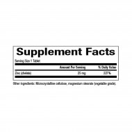 Zinc Chelate 25mg - 90 tabs