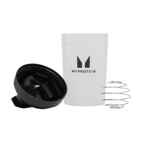 Plastic Shaker - 600ml Clear Black Plastic Shaker - 600ml Clear Black