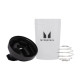 Plastic Shaker - 600ml Clear Black Plastic Shaker - 600ml Clear Black