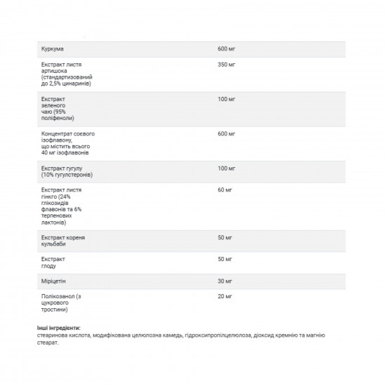 Policosanol Cholesterol Complex - 60 tabs Policosanol Cholesterol Complex - 60 tabs