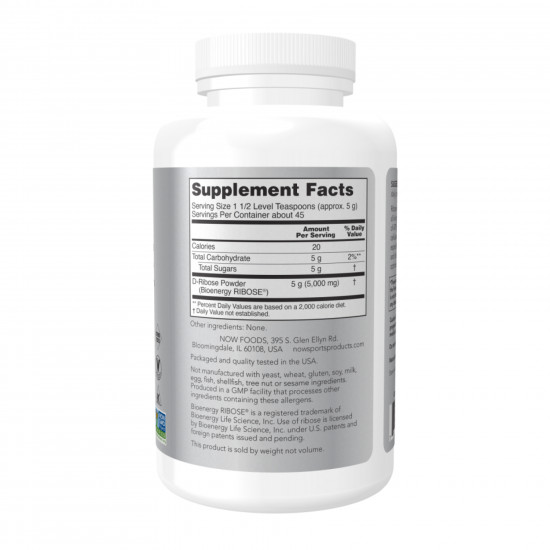 D-Ribose Powder - 227g D-Ribose Powder - 227g