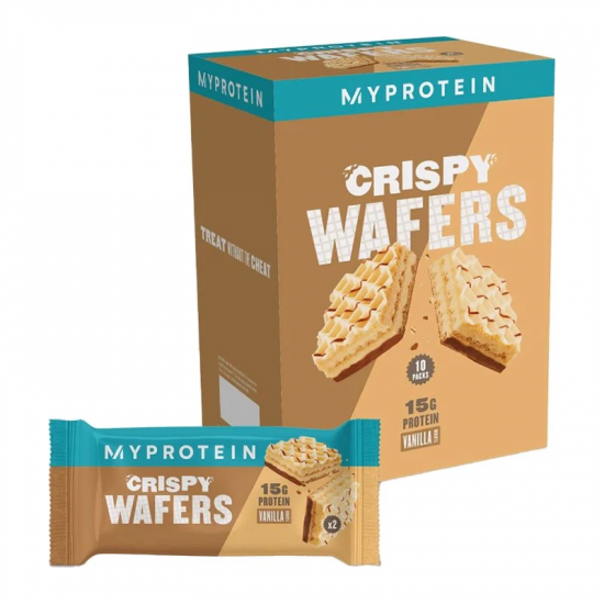 Crispy Wafers - 10x40g Vanilla Crispy Wafers - 10x40g Vanilla
