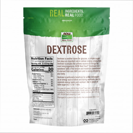 Now Foods Dextrose - 907g 2022-10-2315