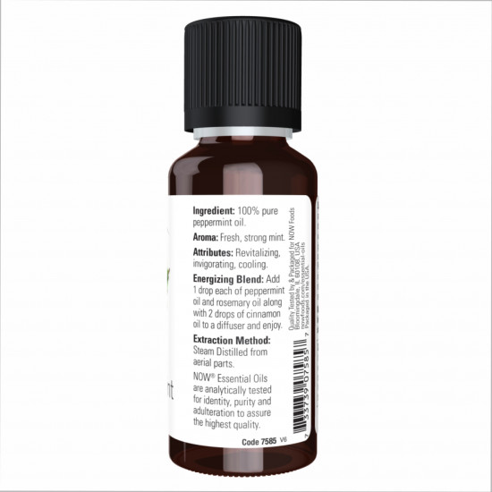 Now Foods Peppermint Oil - 30ml (1fl.oz) 2022-10-2679