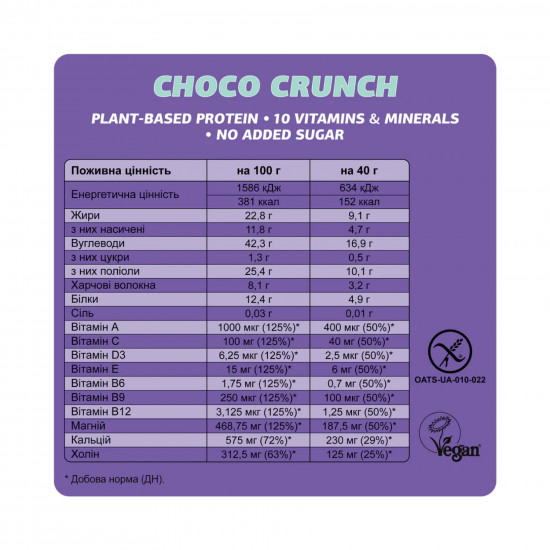 FIZI Fizi Mood Booster - 12x40g Choco Crunch 2023-10-3909 FIZI Fizi Mood Booster - 12x40g Choco Crunch 2023-10-3909