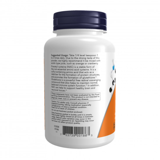 Now Foods NAC Pure Powder - 113g 2023-10-4519