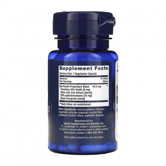 Life Extension Bio-Fisetin - 30 vcaps 2023-10-6185 Life Extension Bio-Fisetin - 30 vcaps 2023-10-6185