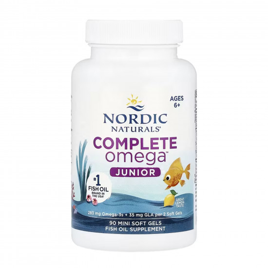 Nordic Naturals Complete Omega Junior - 90 mini softgels 2023-10-5941 Nordic Naturals Complete Omega Junior - 90 mini softgels 2023-10-5941