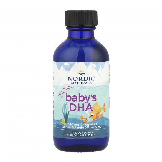 Nordic Naturals Baby's DHA - 60 ml 2023-10-5944 Nordic Naturals Baby's DHA - 60 ml 2023-10-5944