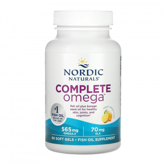 Nordic Naturals Complete Omega - 60 softgels 2023-10-5950 Nordic Naturals Complete Omega - 60 softgels 2023-10-5950