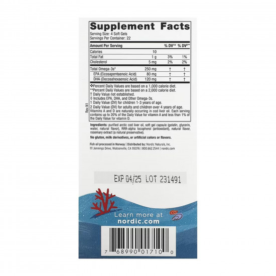 Nordic Naturals Children's DHA - 90 mini softgels 2023-10-5953 Nordic Naturals Children's DHA - 90 mini softgels 2023-10-5953
