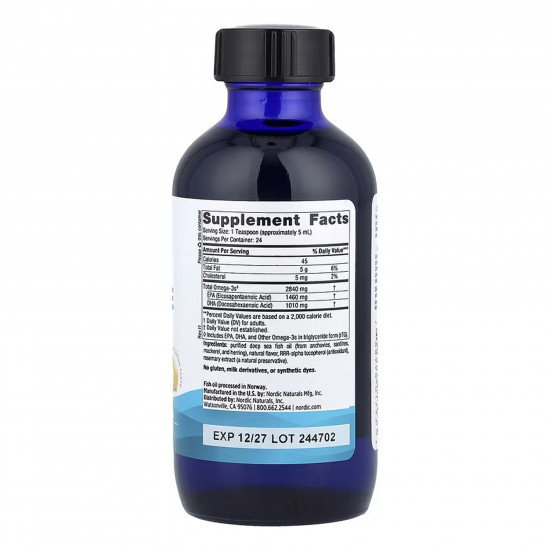 Nordic Naturals Ultimate Omega - 119 ml 2023-10-5955 Nordic Naturals Ultimate Omega - 119 ml 2023-10-5955