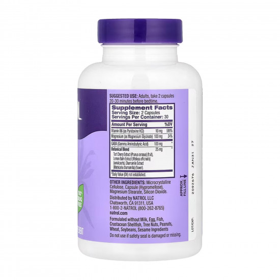 NATROL Sleep & Restore Melatonin Free - 60 caps 2023-10-6240 NATROL Sleep & Restore Melatonin Free - 60 caps 2023-10-6240