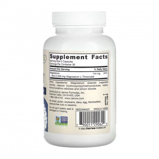 Jarrow Formulas MagMind™ - 90 caps 2023-10-5592 Jarrow Formulas MagMind™ - 90 caps 2023-10-5592