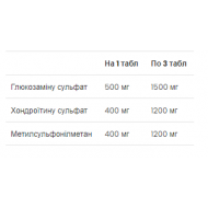 Glucosamine Chondroitin MSM - 90 tabs