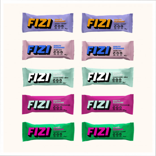 FIZI FIZI Guilty Pleasure Box - 10x45g 2022-10-0936