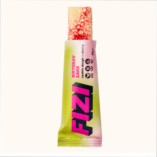 FIZI FIZI Protein Bar Box - 10x45g Cookie Dough + Chery 2022-10-0938 FIZI FIZI Protein Bar Box - 10x45g Cookie Dough + Chery 2022-10-0938
