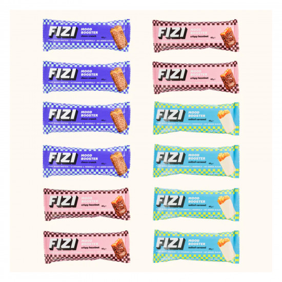 FIZI Fizi Mood Booster - 12x40g Mix Box 2023-10-3910 FIZI Fizi Mood Booster - 12x40g Mix Box 2023-10-3910