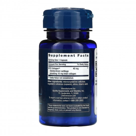 Life Extension NT2 Collagen™ 40 mg - 60 small caps 2022-10-1957