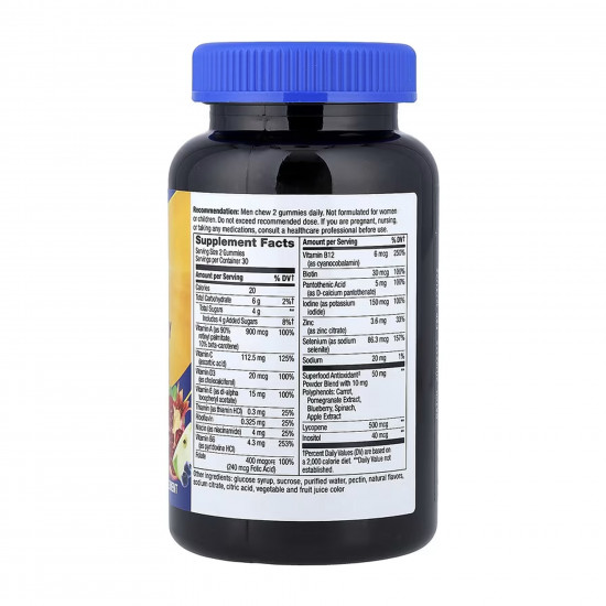 Nature's Way Alive!® Men's Gummy Multivitamin - 60 gummies 2023-10-6385 Nature's Way Alive!® Men's Gummy Multivitamin - 60 gummies 2023-10-6385