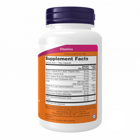 Now Foods B-50 - 100 vcaps 2022-09-1194 Now Foods B-50 - 100 vcaps 2022-09-1194
