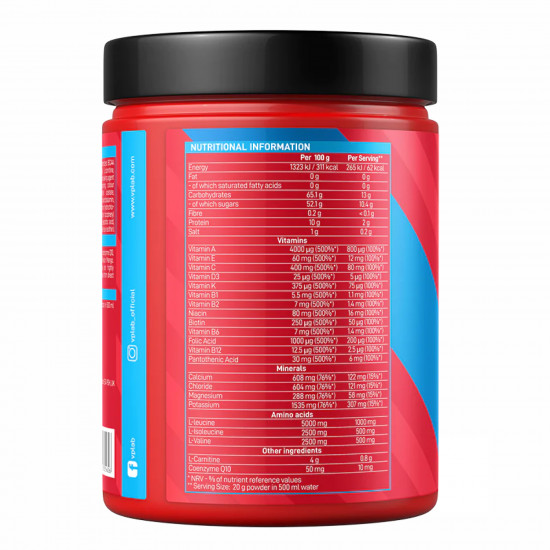 VPLab FitActive Isotonic Drink - 500g Tropical Fruit 2022-10-0493 VPLab FitActive Isotonic Drink - 500g Tropical Fruit 2022-10-0493