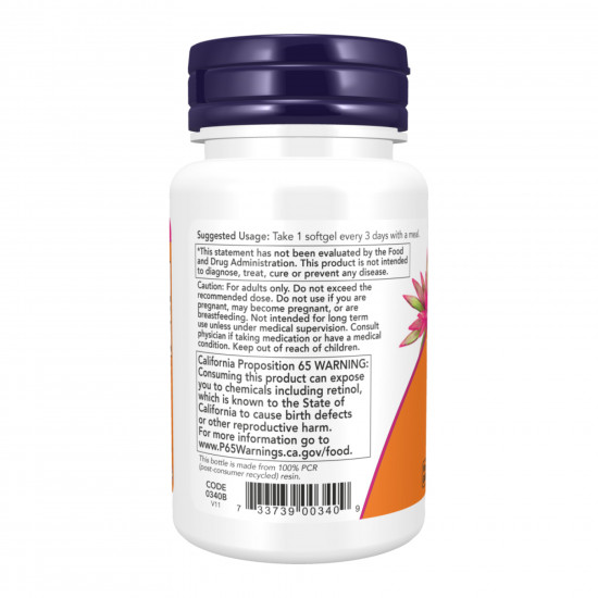 Now Foods A 25000 IU - 100 sgels 2022-10-0659 Now Foods A 25000 IU - 100 sgels 2022-10-0659