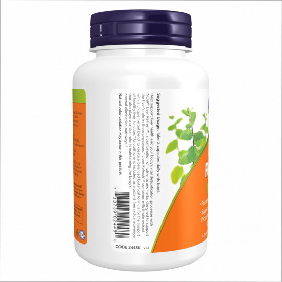 Now Foods Liver Refresh - 180 vcaps 2022-10-0687 Now Foods Liver Refresh - 180 vcaps 2022-10-0687
