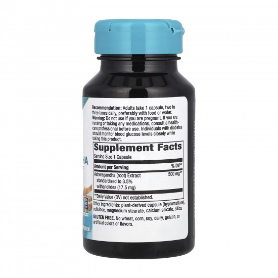 Natures Way Ashwagandha - 60 vcaps 2022-10-1065 Natures Way Ashwagandha - 60 vcaps 2022-10-1065