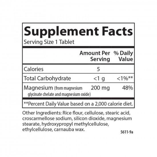 Carlson Laboratories Chelated Magnesium Glycinate - 180 tabs 2022-10-2509 Carlson Laboratories Chelated Magnesium Glycinate - 180 tabs 2022-10-2509