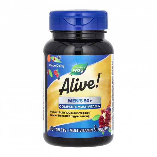 Natures Way Mens 50+ Complete Multivitamin - 50 tabs 2022-10-1714 Natures Way Mens 50+ Complete Multivitamin - 50 tabs 2022-10-1714