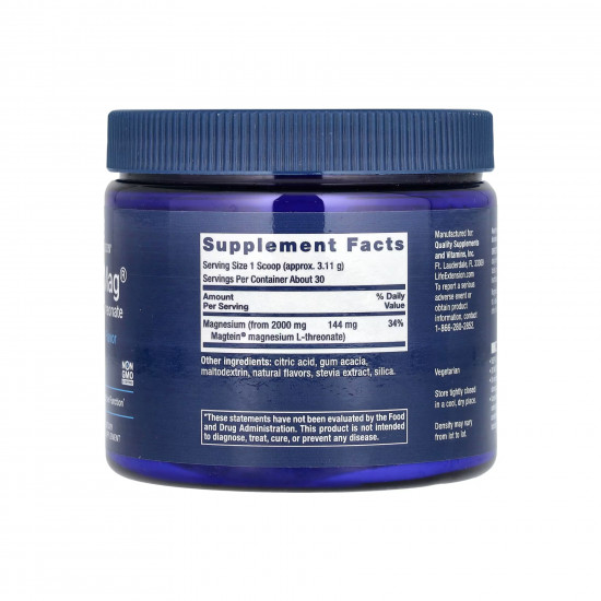 Life Extension Neuro-Mag® Magnesium L-Threonate - 93.35g 2022-10-1944 Life Extension Neuro-Mag® Magnesium L-Threonate - 93.35g 2022-10-1944