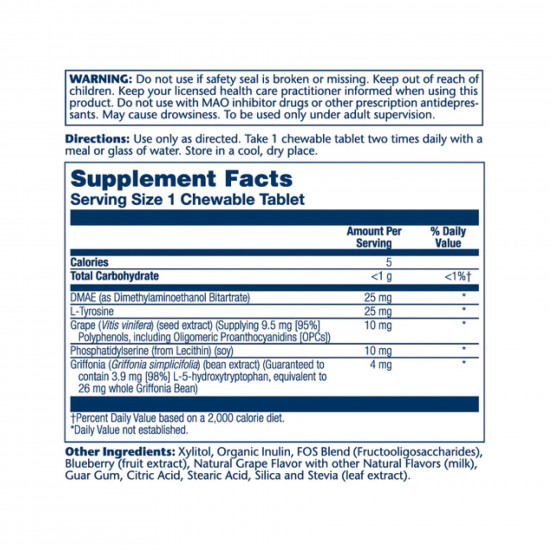 Solaray Focus for Children - 60 chewables 2023-10-2139 Solaray Focus for Children - 60 chewables 2023-10-2139