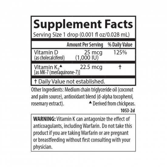 Carlson Laboratories Kids Super Daily D3+K2 - 360 drops 2023-10-2211 Carlson Laboratories Kids Super Daily D3+K2 - 360 drops 2023-10-2211