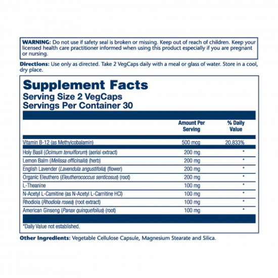 Solaray Total Calm Advanced Mood - 60 vcaps 2023-10-2422 Solaray Total Calm Advanced Mood - 60 vcaps 2023-10-2422